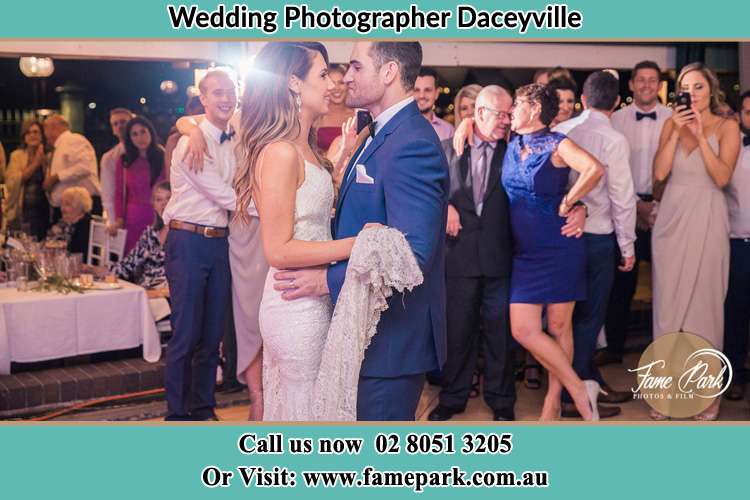 Photo of the Bride and the Groom dancing Daceyville NSW 2032